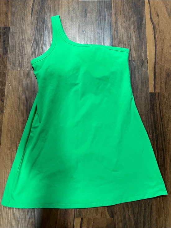 all in motion Dresses & Skirts - One-Shoulder Green All in Motion Active Dress